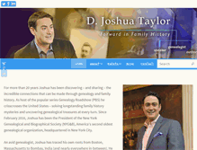 Tablet Screenshot of djoshuataylor.com
